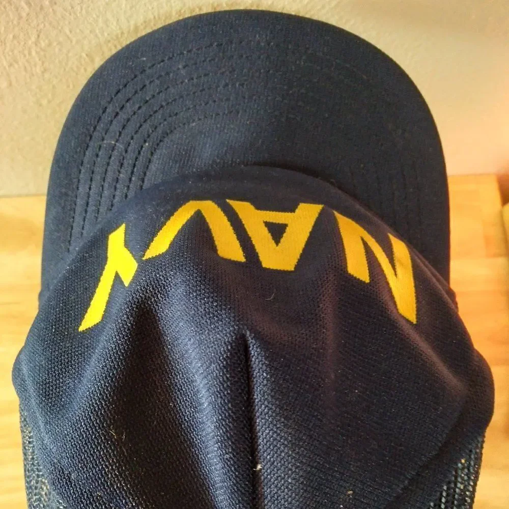 Vintage navy trucker